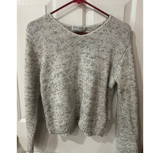 Knitty Gritty vintage womans speckeled marled knit pullover